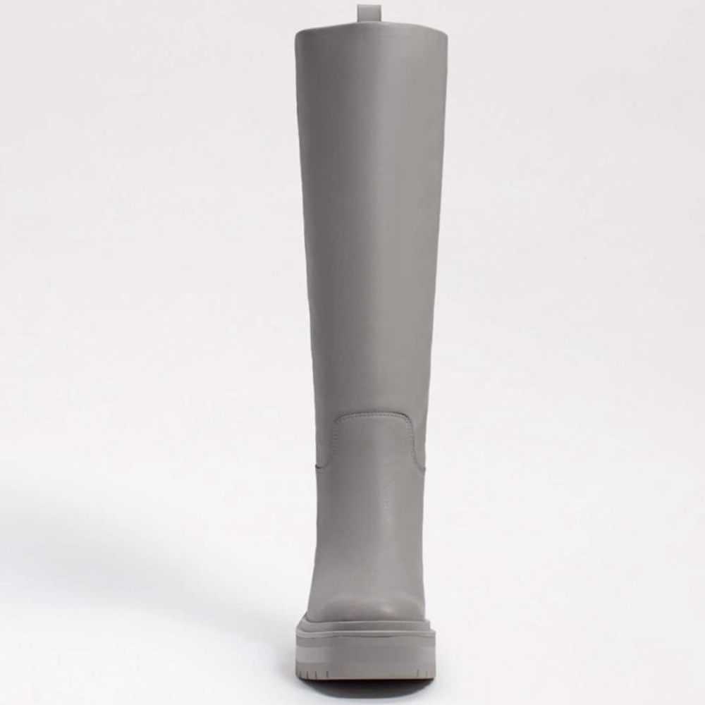 Sam Edelman Latina boots in grey, brand new